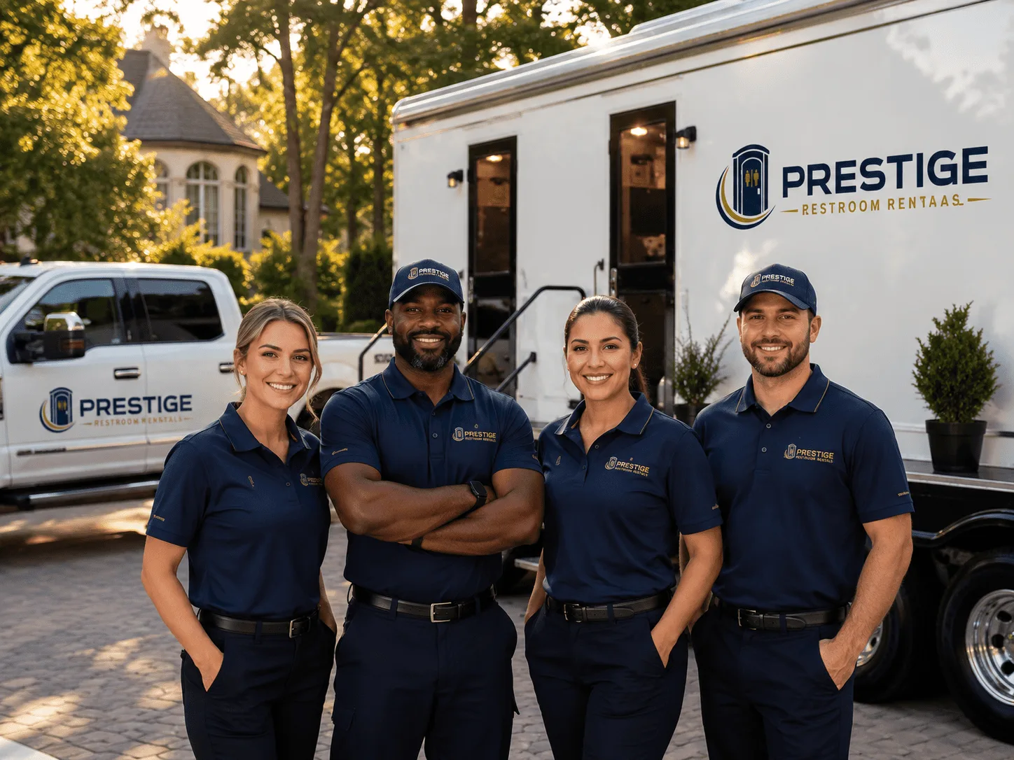 Trusted Luxury Portable Restrooms company in Pimento, IN